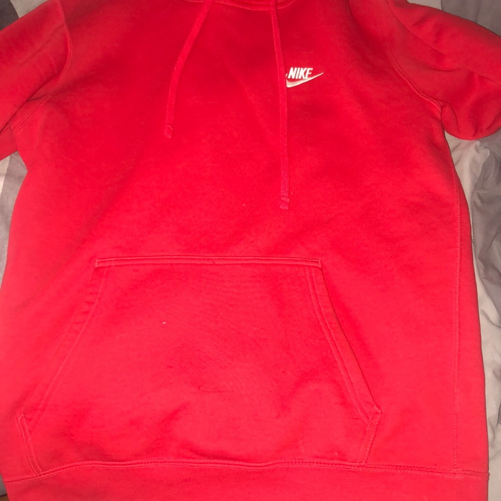 Nike red sweater
